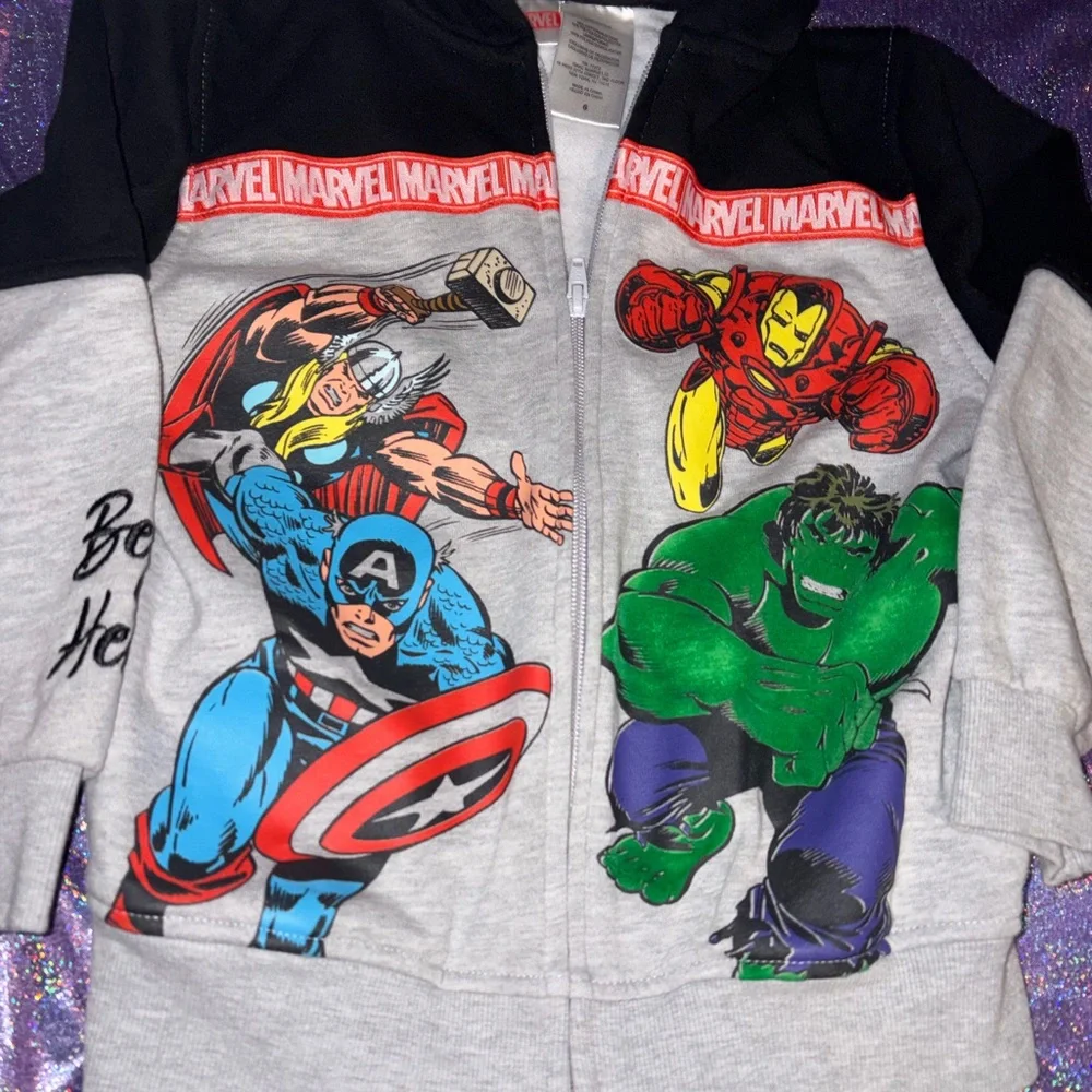 Marvel Avengers Zip Up Hoodie